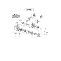 Weed Eater BV1800LE TYPE 2 crankcase/cylinder/crankshaft diagram