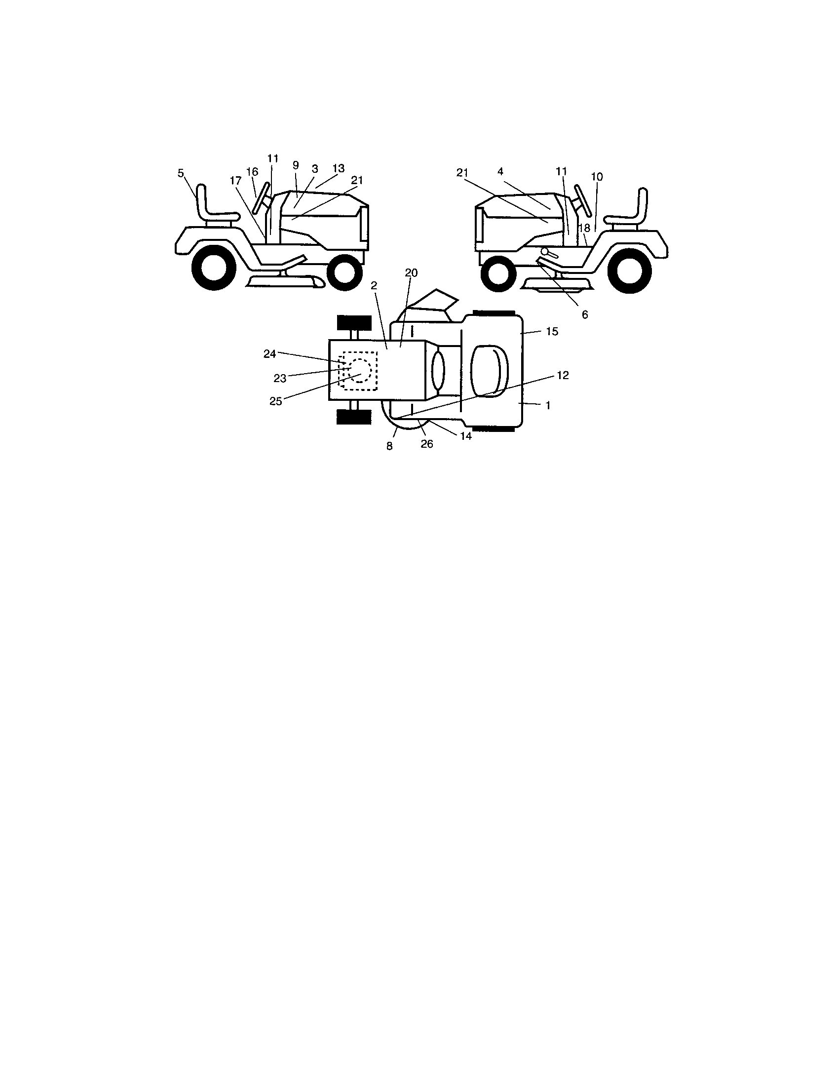 Craftsman 917273661 decals diagram