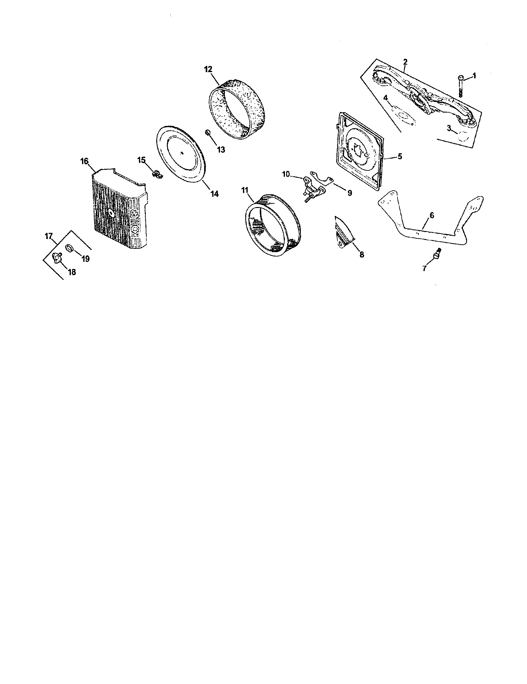 Craftsman 917273660 air intake diagram