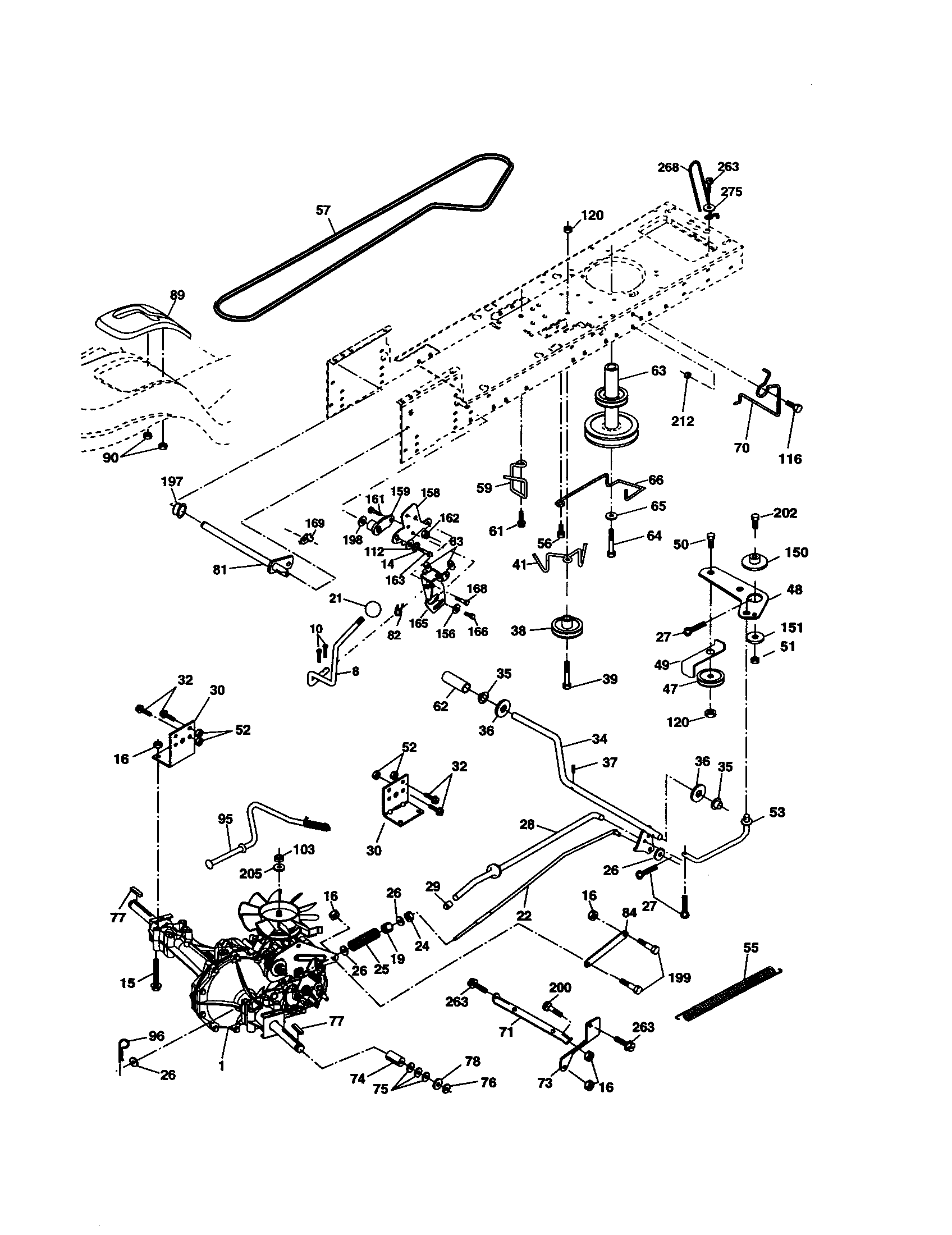 Craftsman 917277420 drive diagram