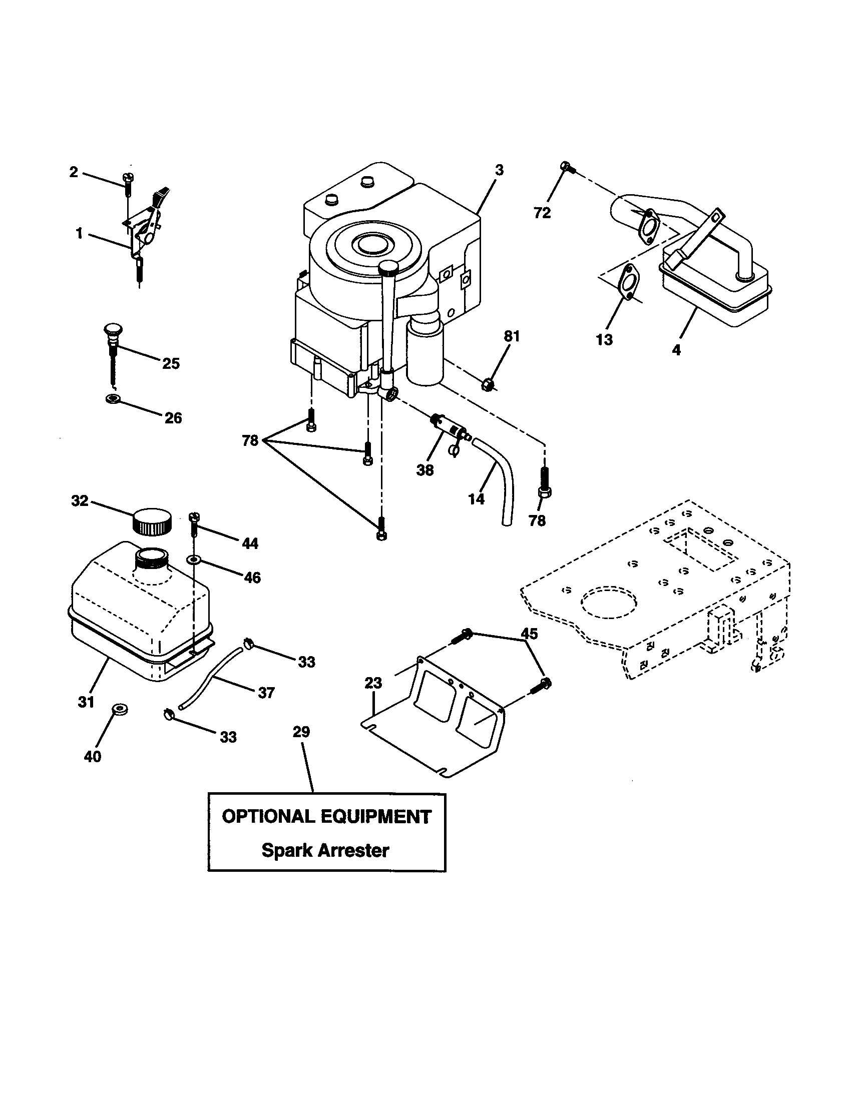 Craftsman 917277320 engine diagram