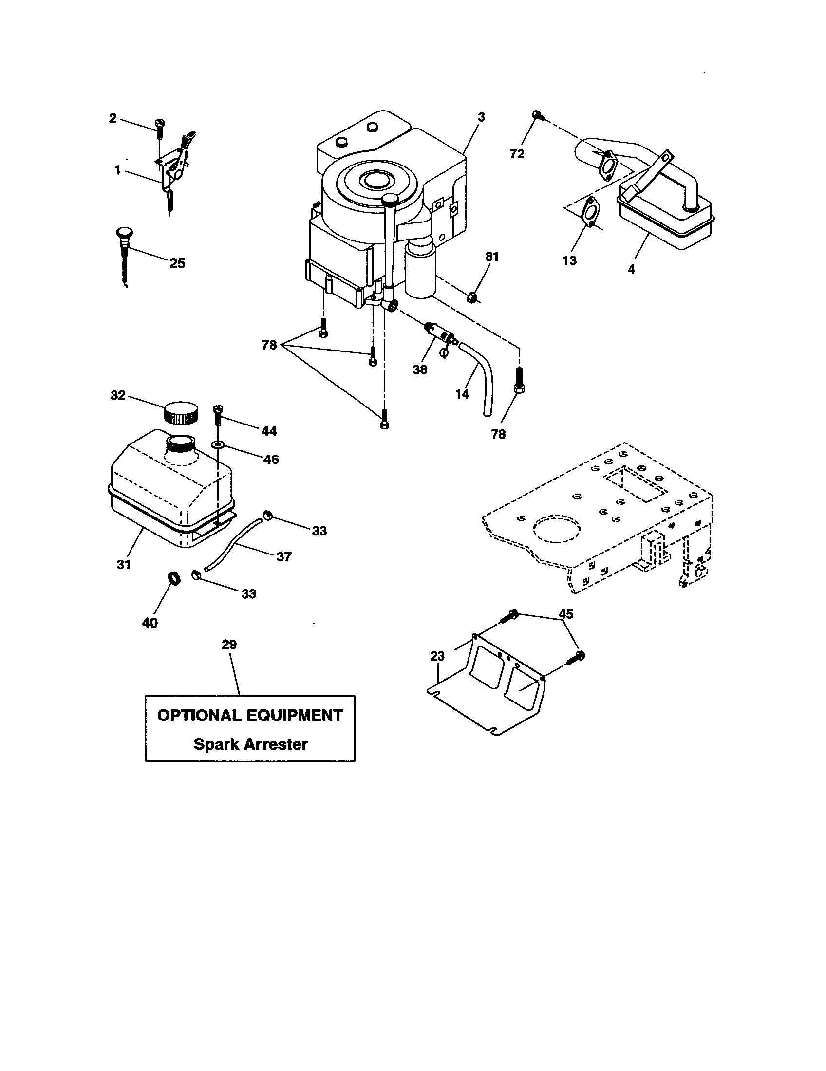 Craftsman 917277180 engine diagram