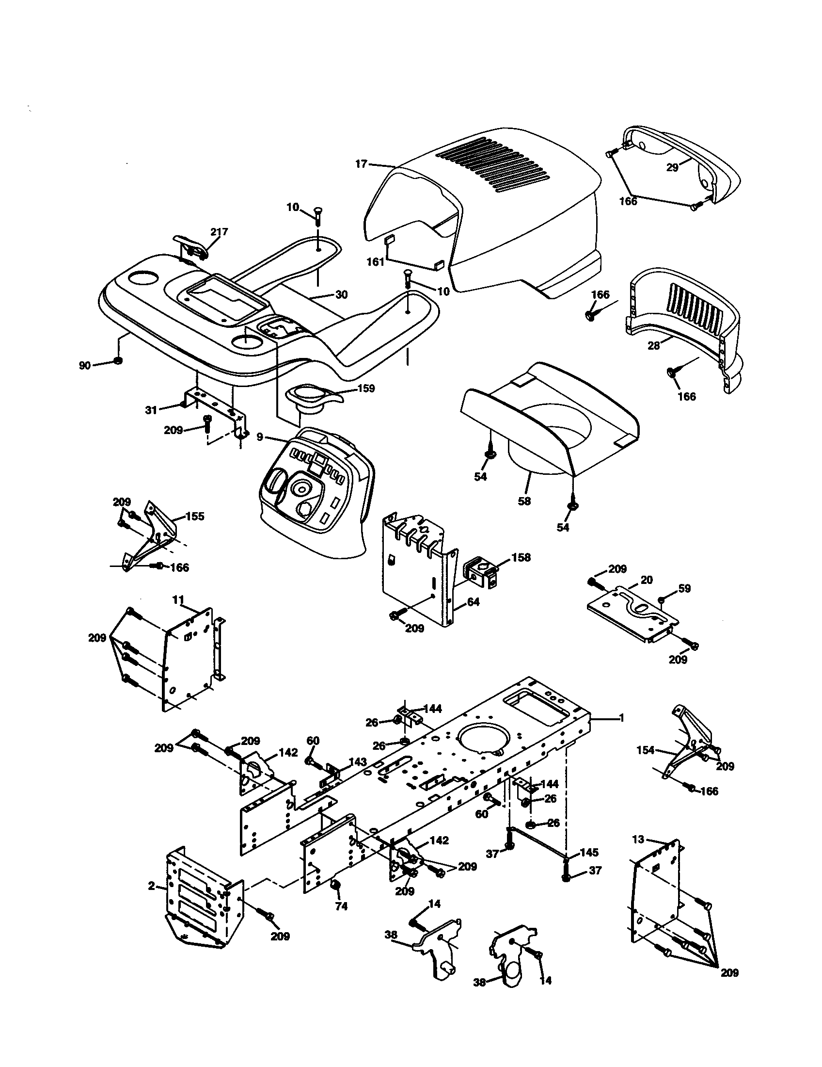 Companion 917278080 chassis and enclosures diagram