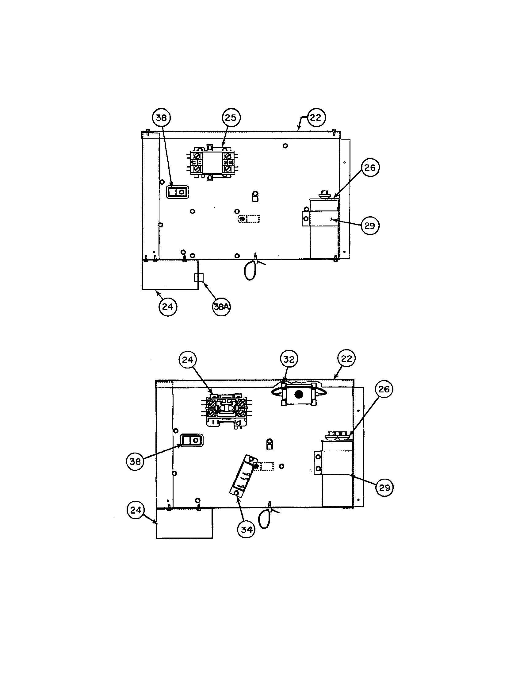 Carrier 38TKB048 SERIES370 control box diagram