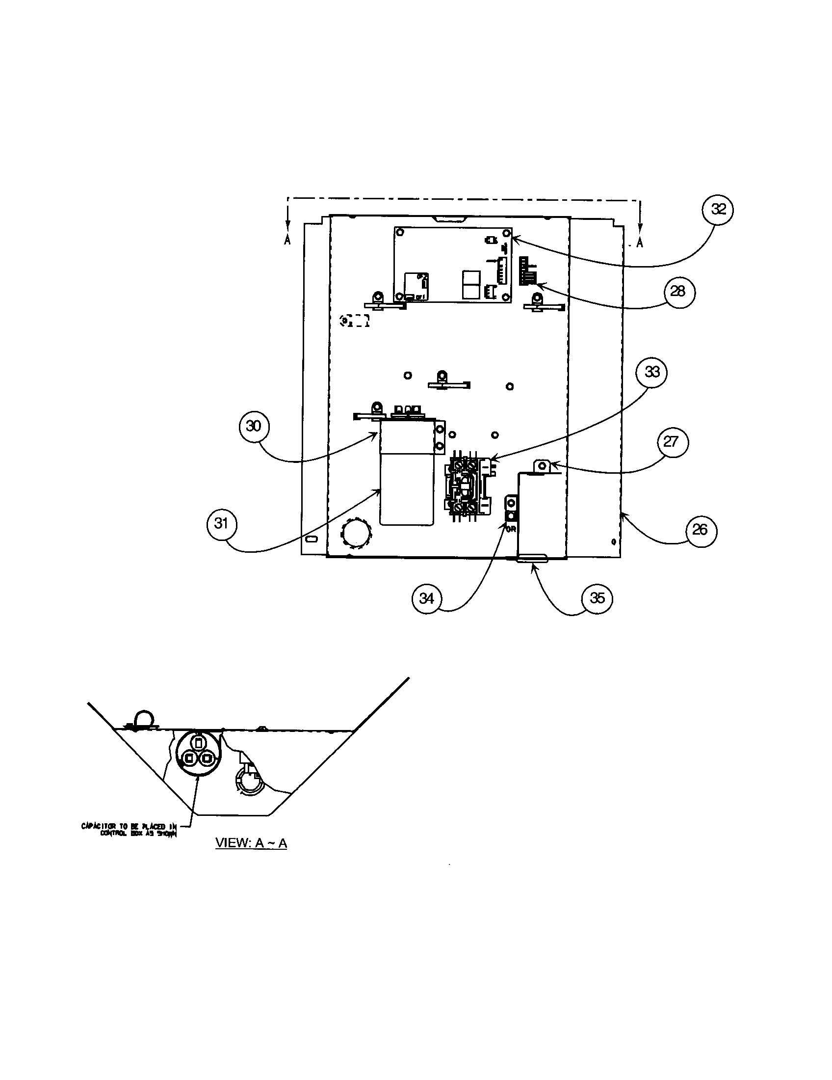 Carrier 38BYG042 SERIES300 control box diagram