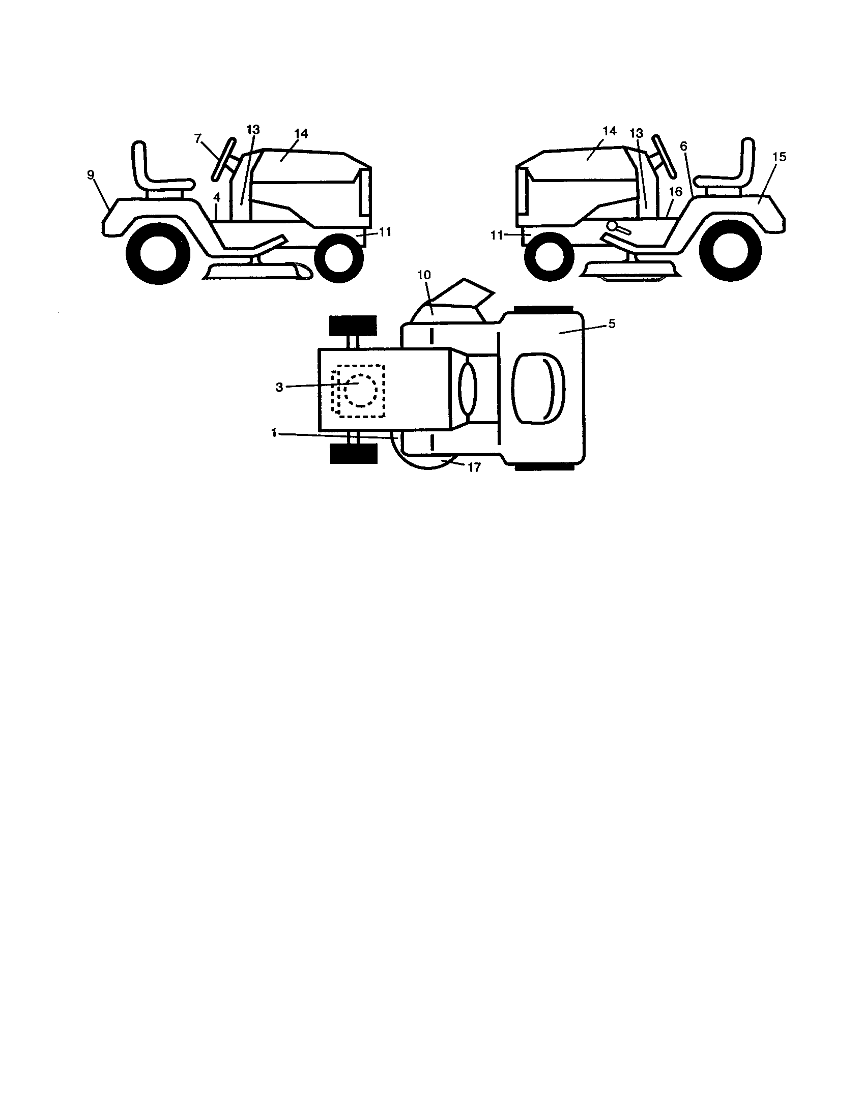 Craftsman 917277152 decals diagram