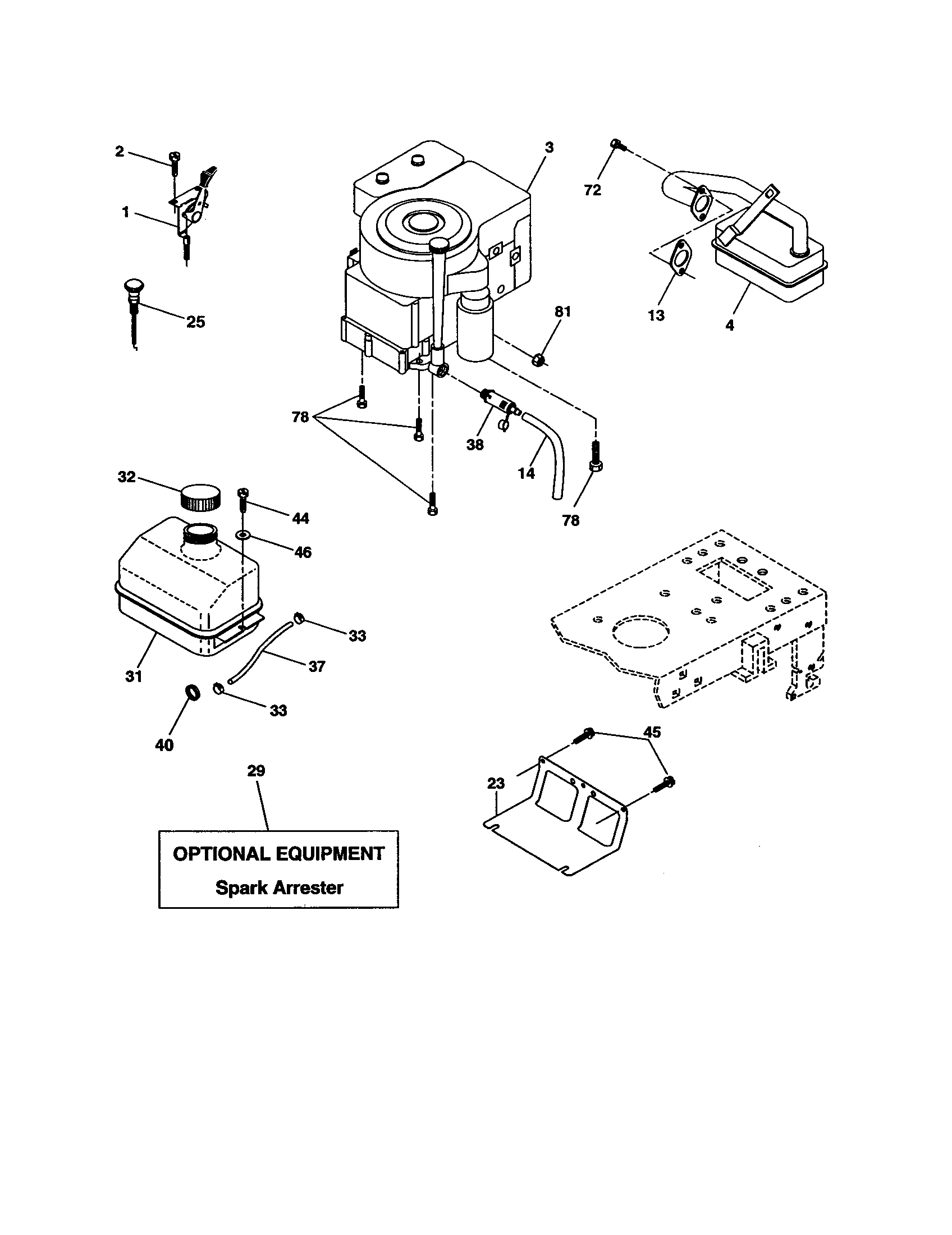 Craftsman 917277152 engine diagram