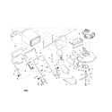 Craftsman 917374801 engine/housing/bag/handle diagram