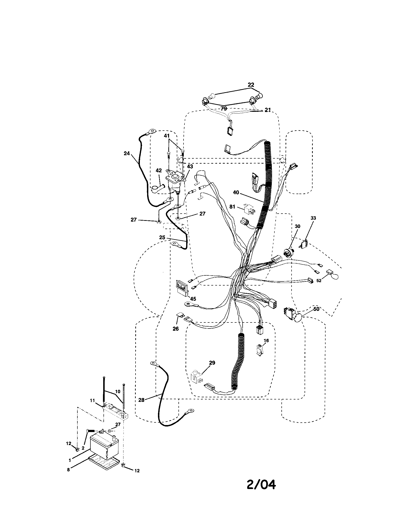 Craftsman 917276081 electrical diagram