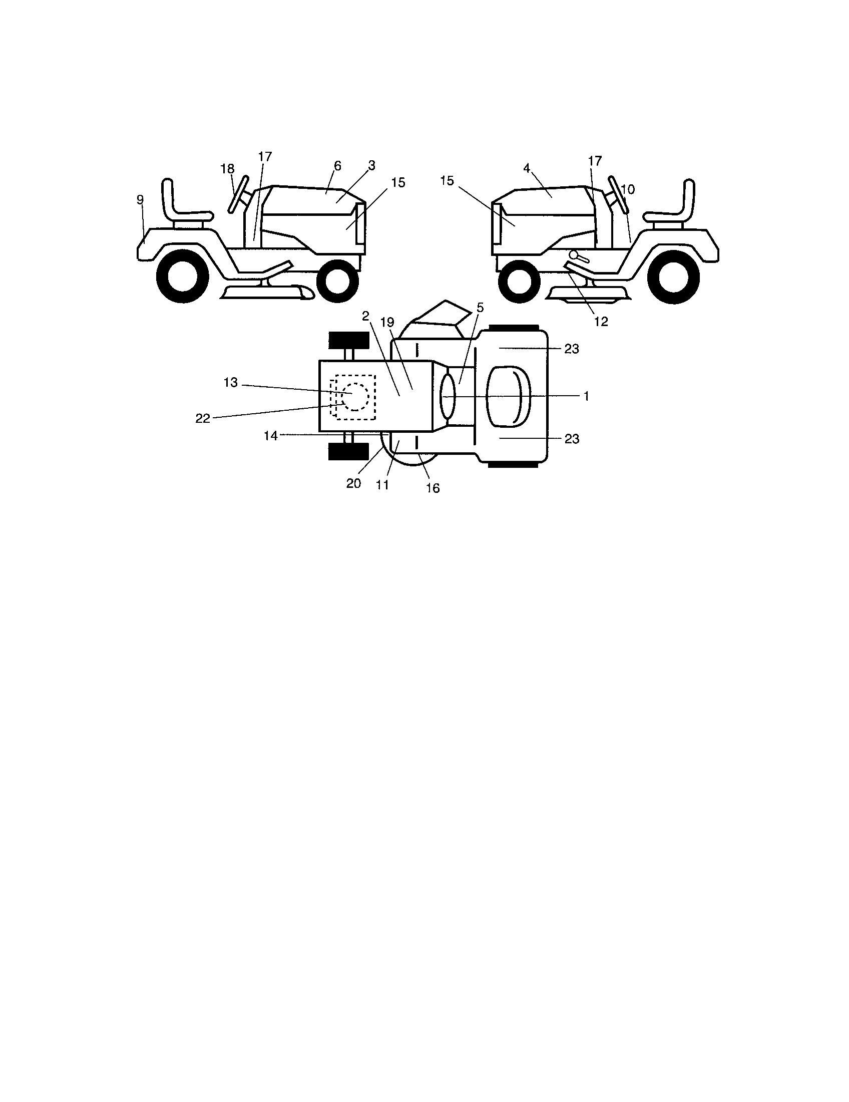 Craftsman 917276081 decals diagram