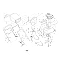 Husqvarna 55R21HVD engine/housing/handle/bag diagram