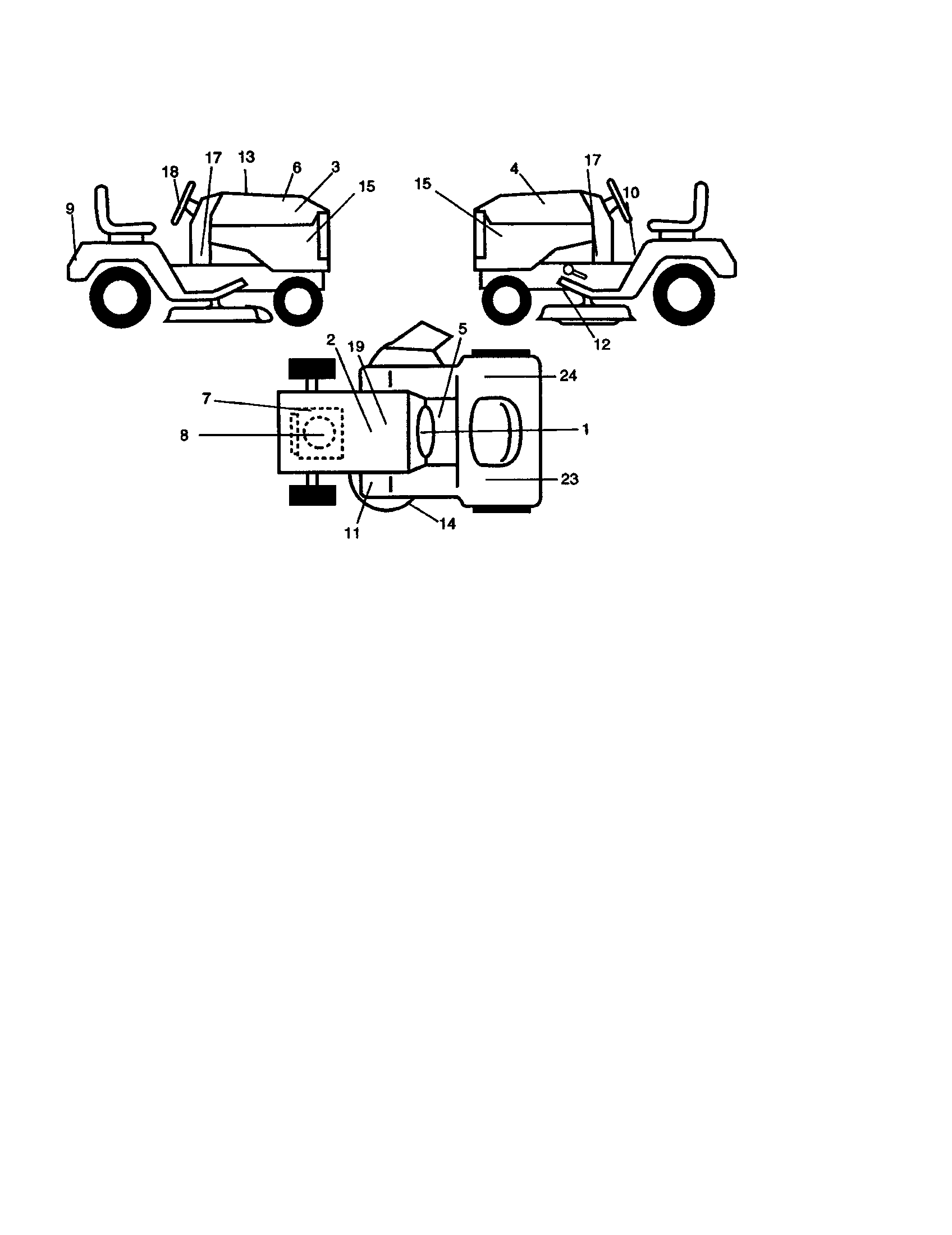 Craftsman 917275043 decals diagram