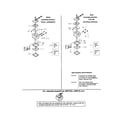 Poulan 2155 TYPE 5 carburetor's/service reference note diagram