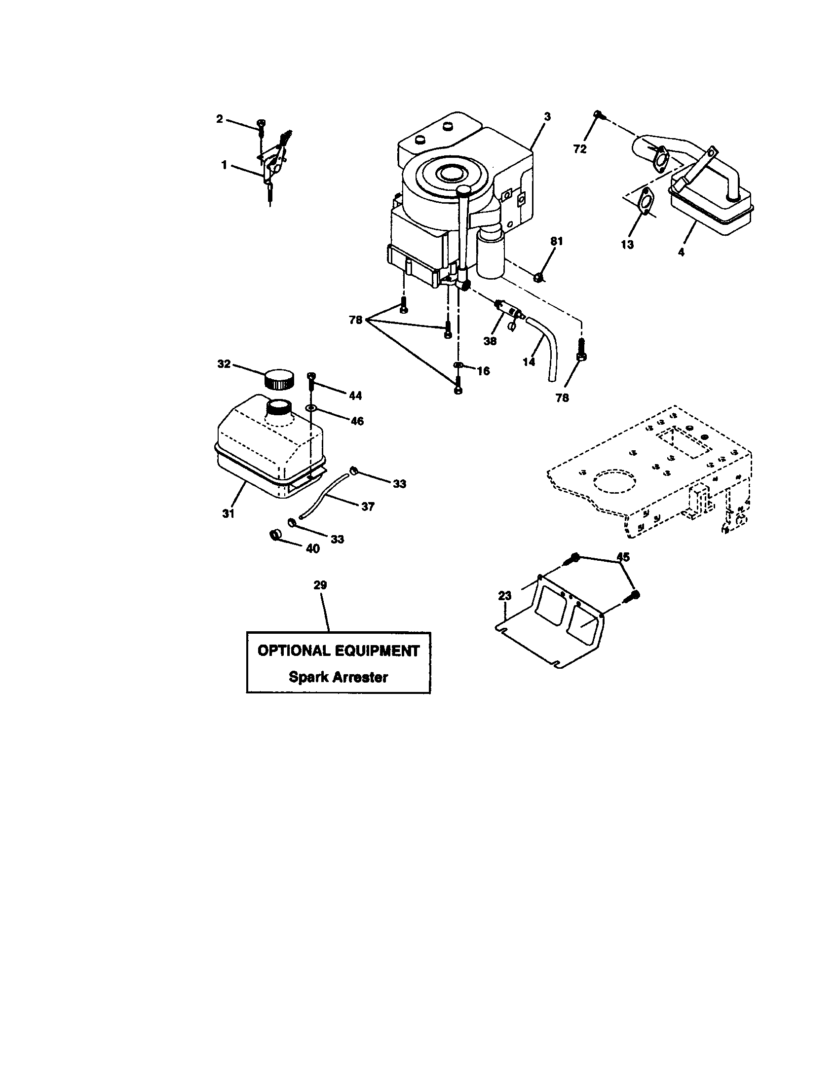 Craftsman 917273371 engine diagram