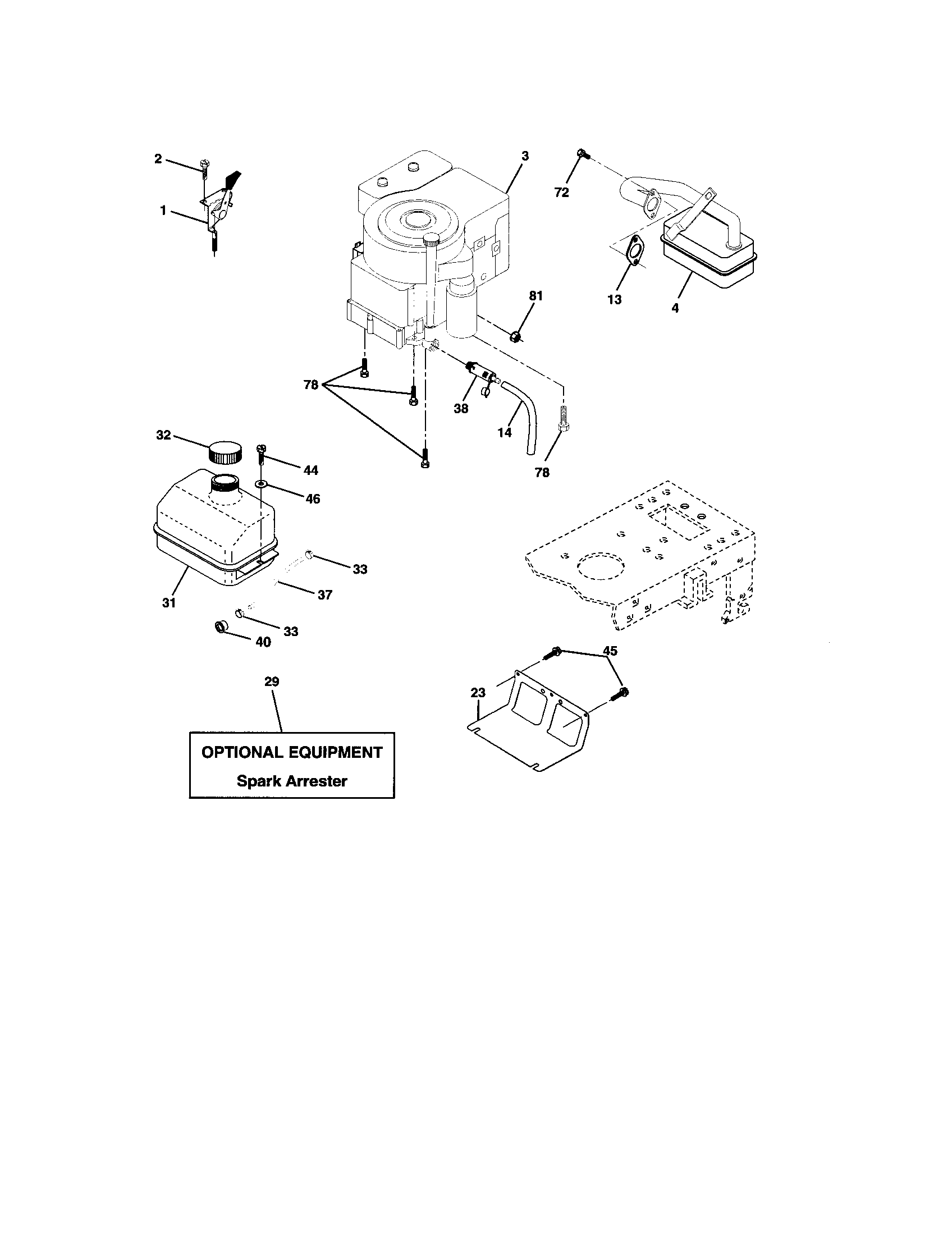 Craftsman 917273351 engine diagram