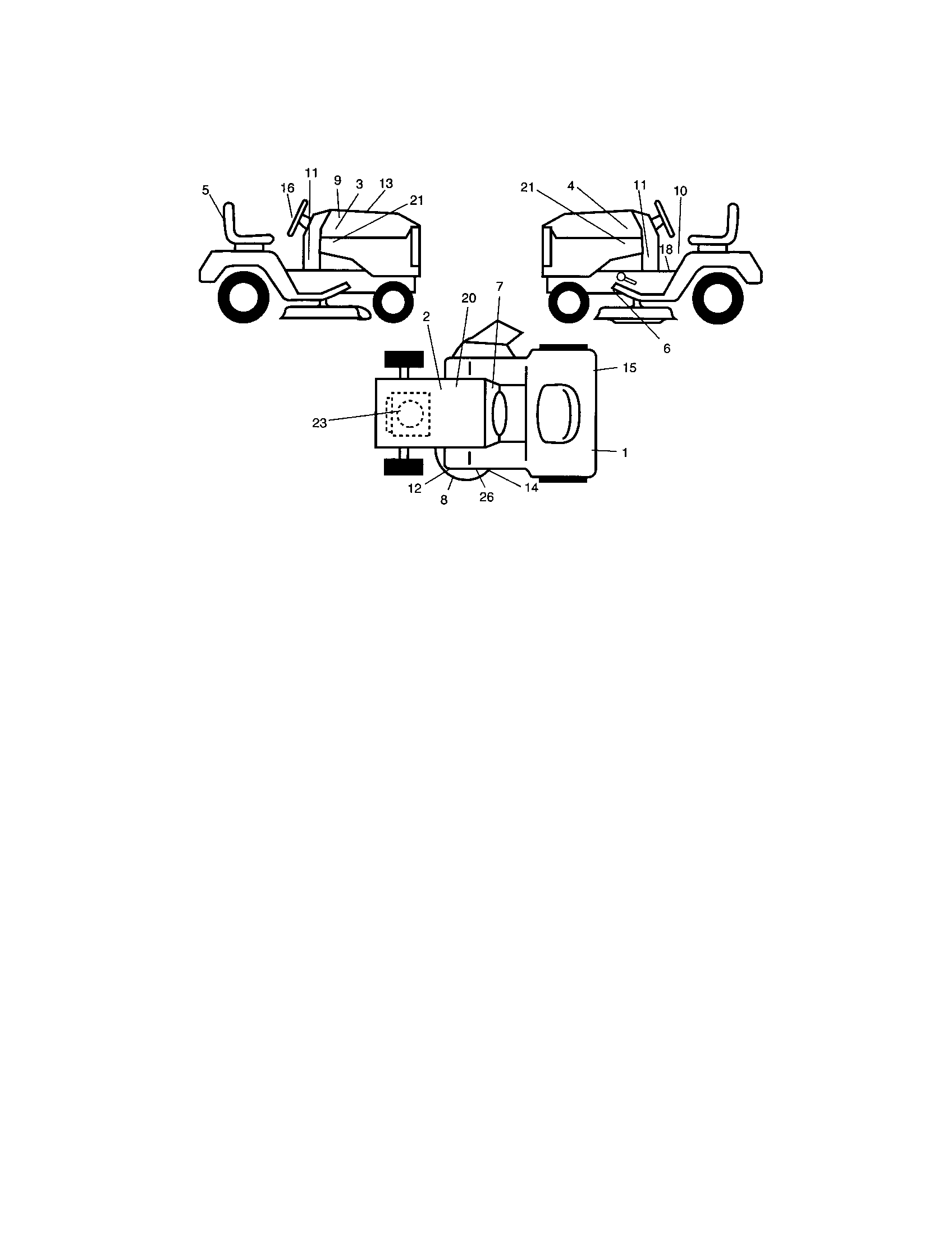 Craftsman 917273621 decals diagram
