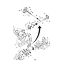Poulan PP927ESB auger housing/impeller diagram