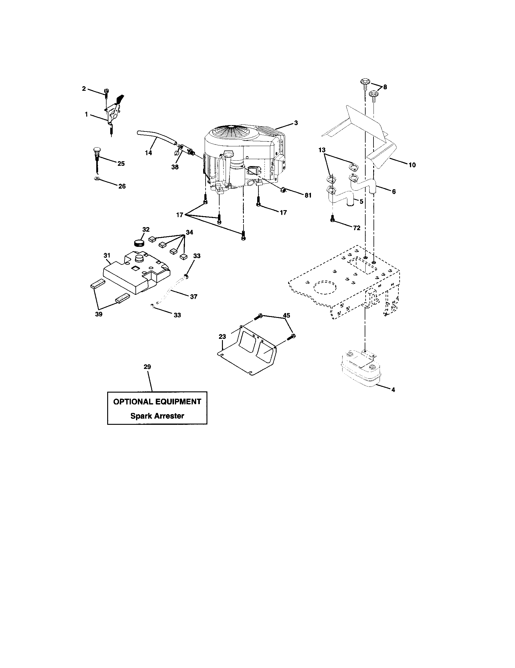 Craftsman 917273521 engine diagram