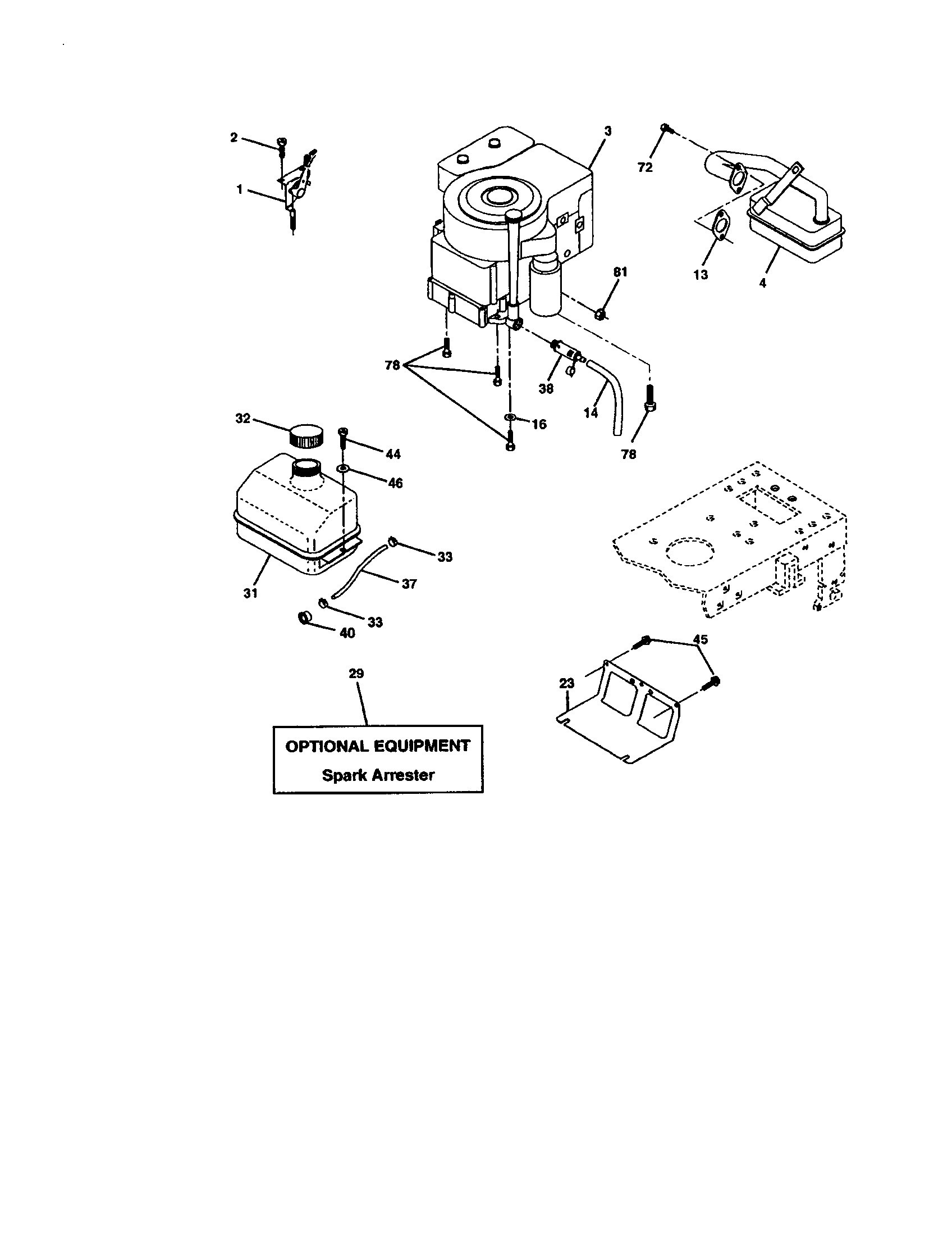 Craftsman 917272672 engine diagram