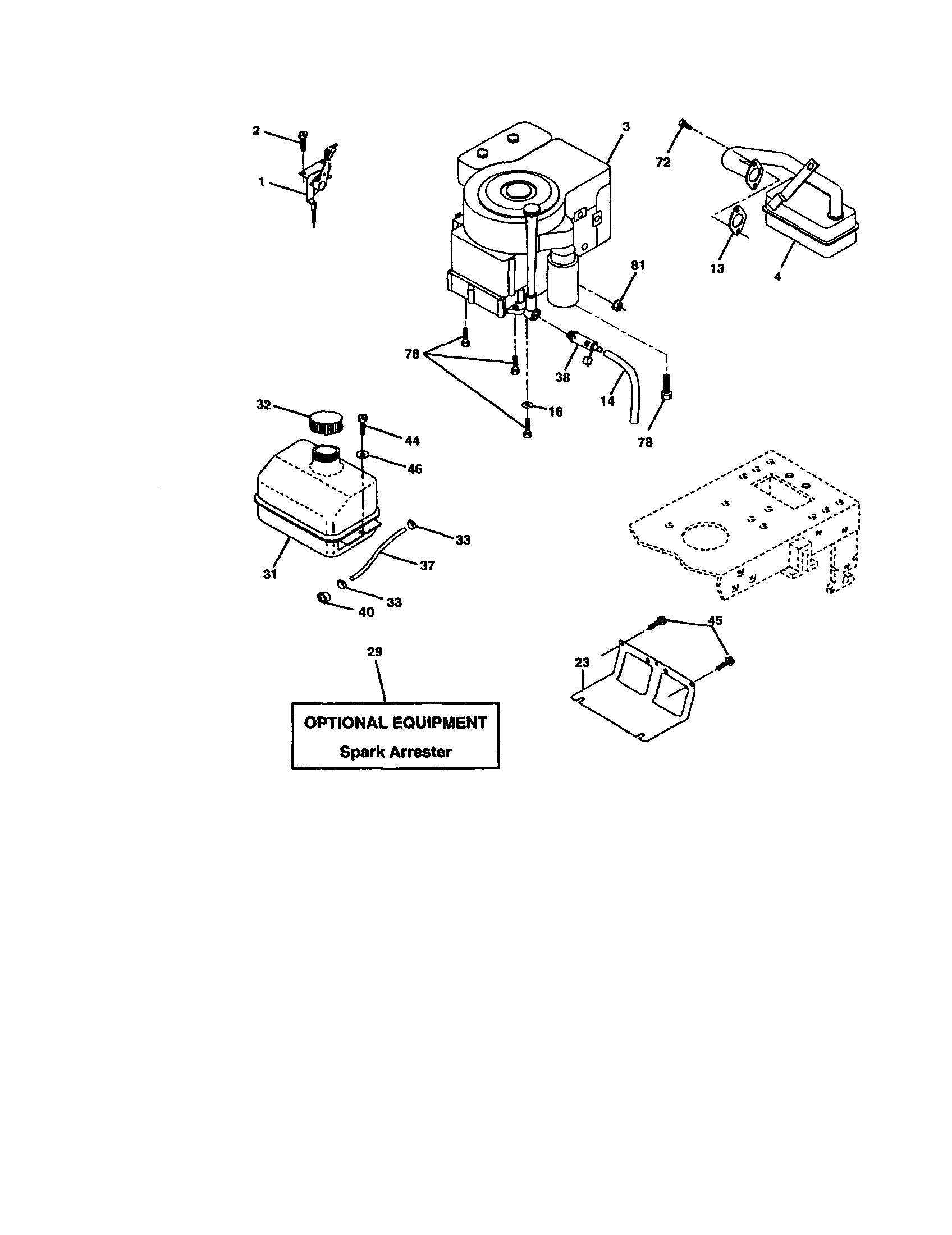 Craftsman 917272671 engine diagram