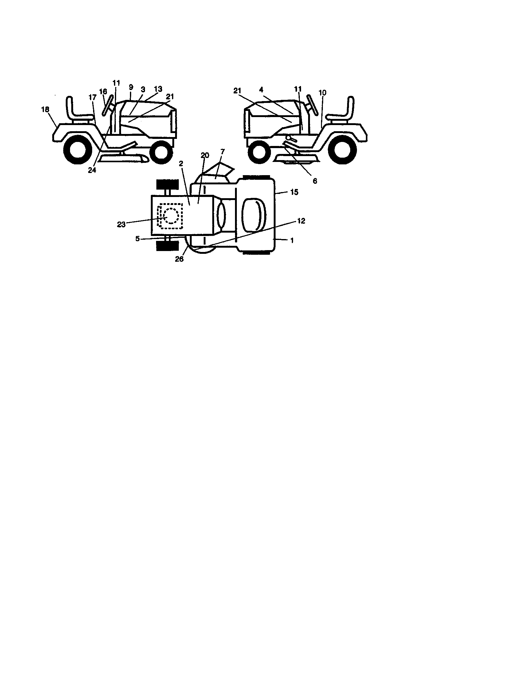 Craftsman 917273631 decals diagram