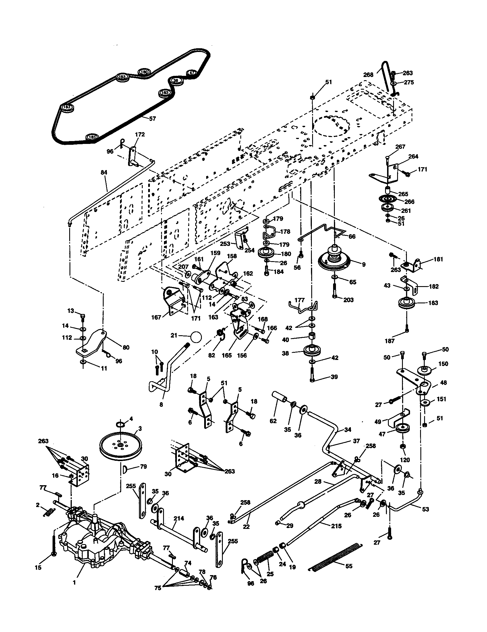 Craftsman 917277103 drive diagram