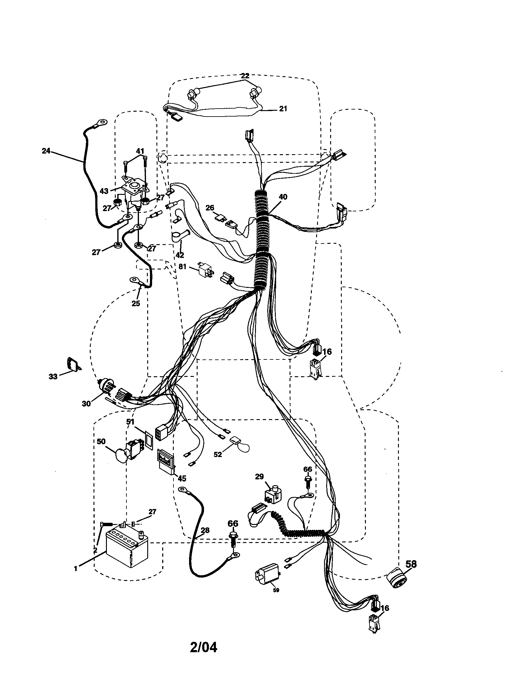 Craftsman 917277122 electrical diagram