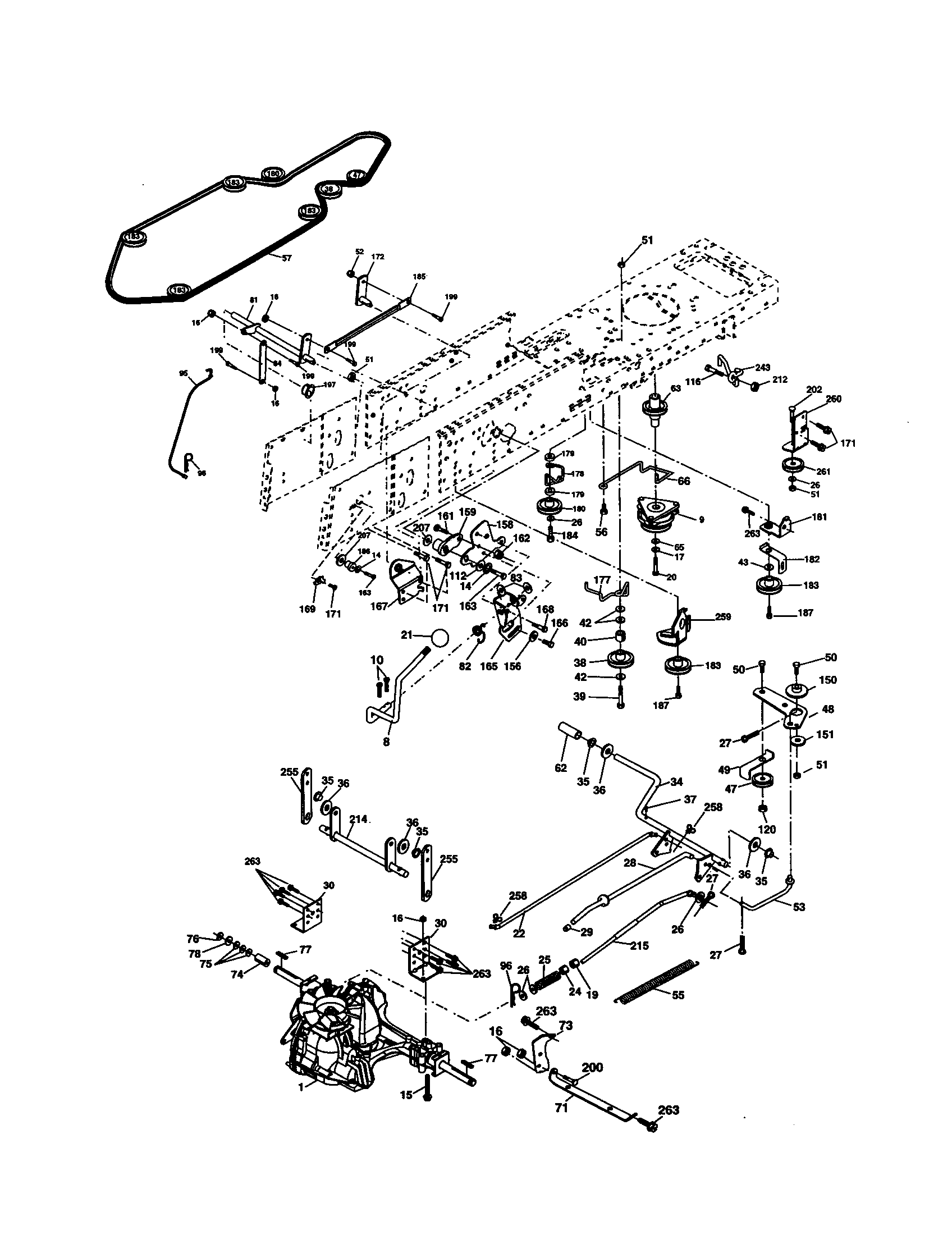 Craftsman 917277122 drive diagram