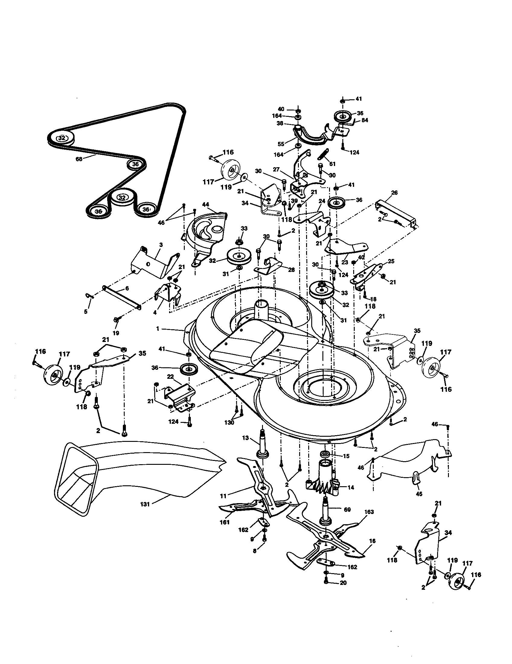 Craftsman 917277122 mower diagram