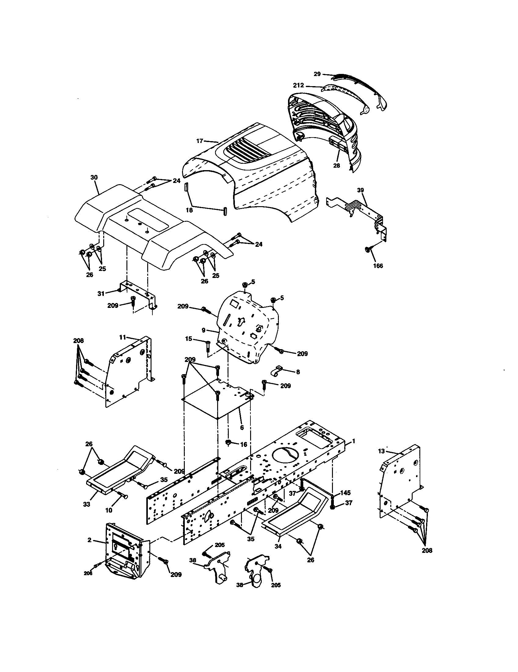 Companion 917278030 chasssis and enclosures diagram