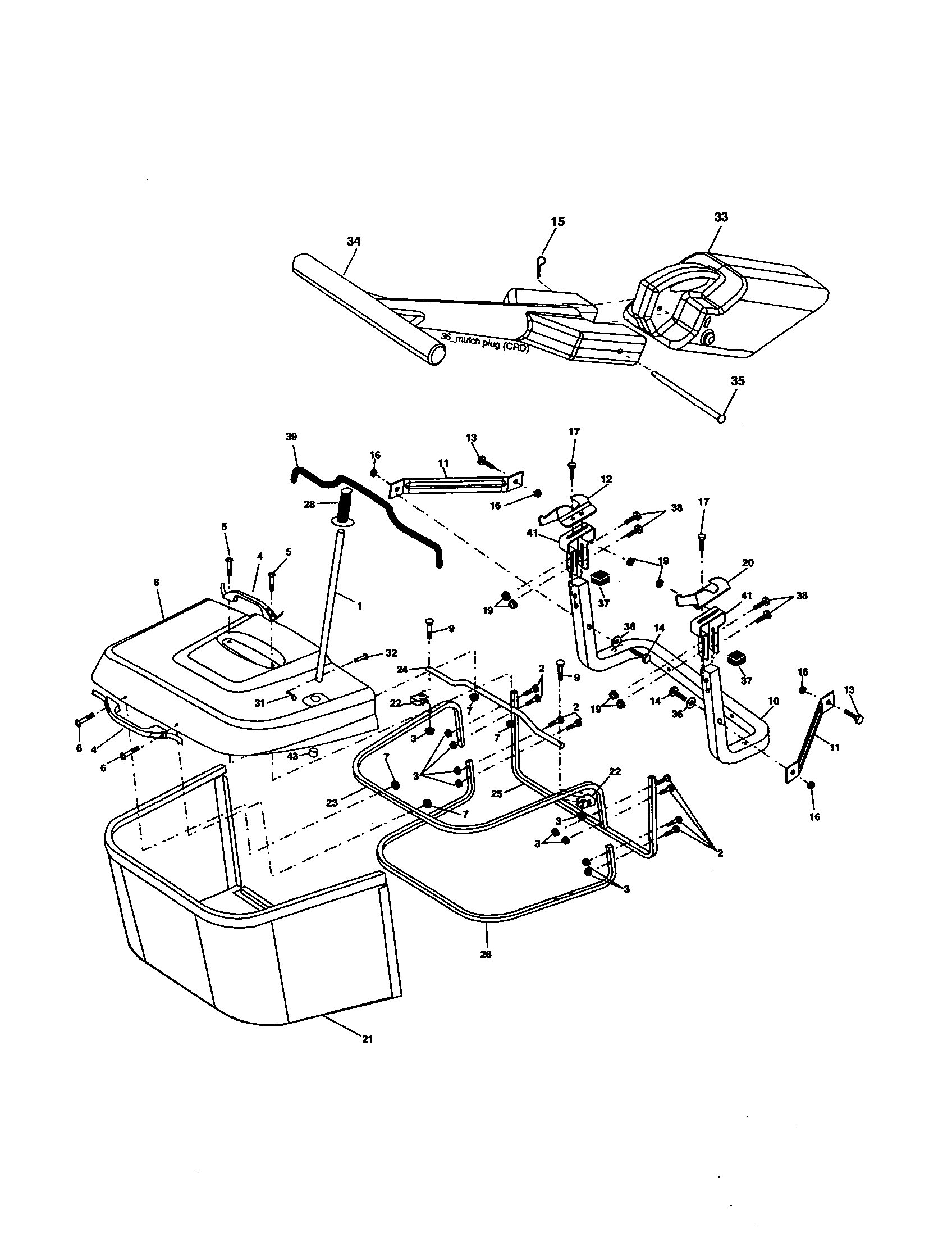 Companion 917278120 bagger diagram
