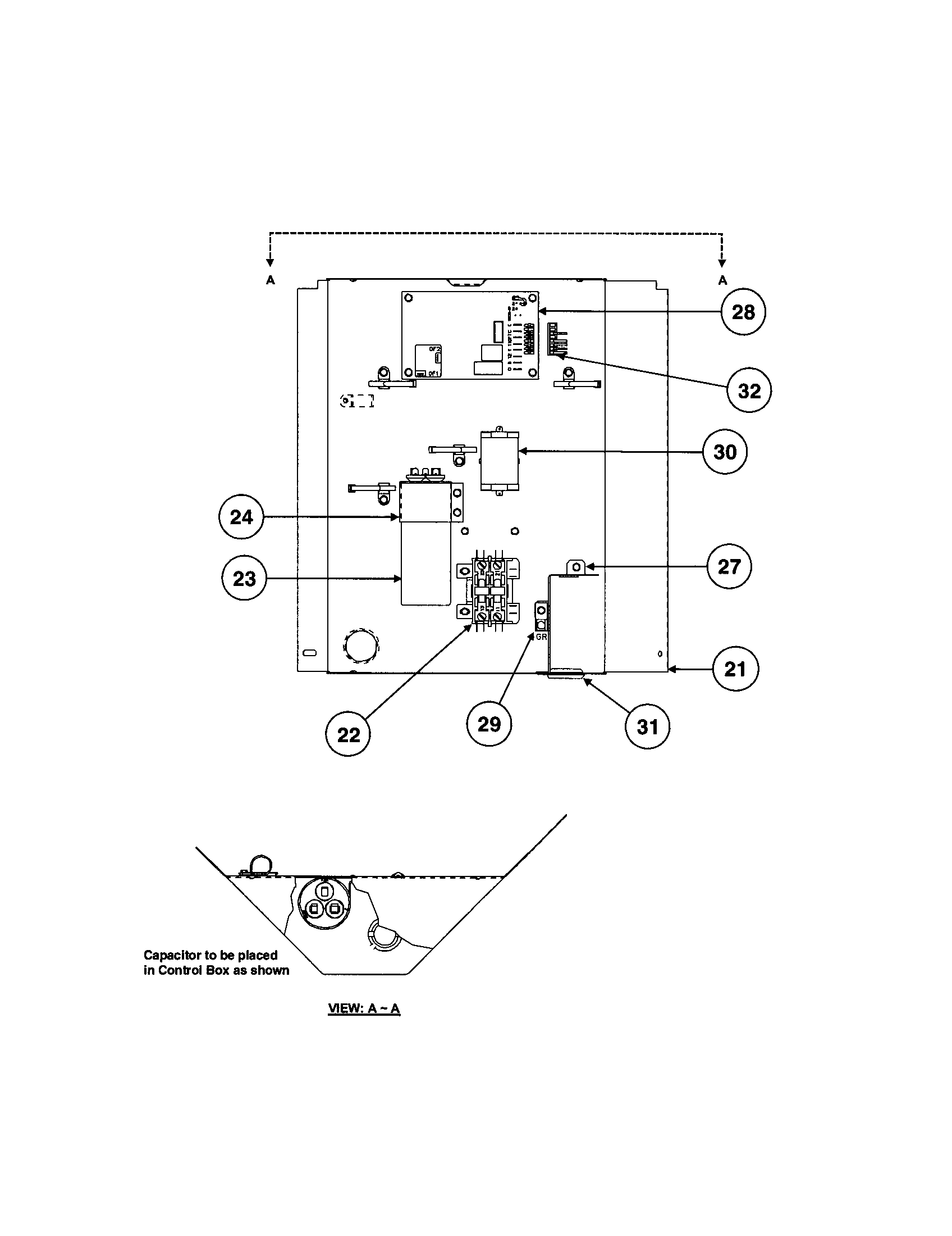 Carrier 38YCC042 SERIES360 control box diagram