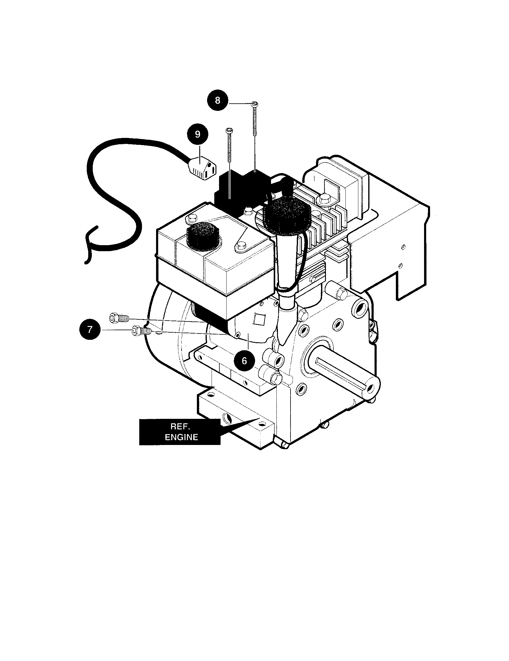 Murray 624508X4B electric starter diagram