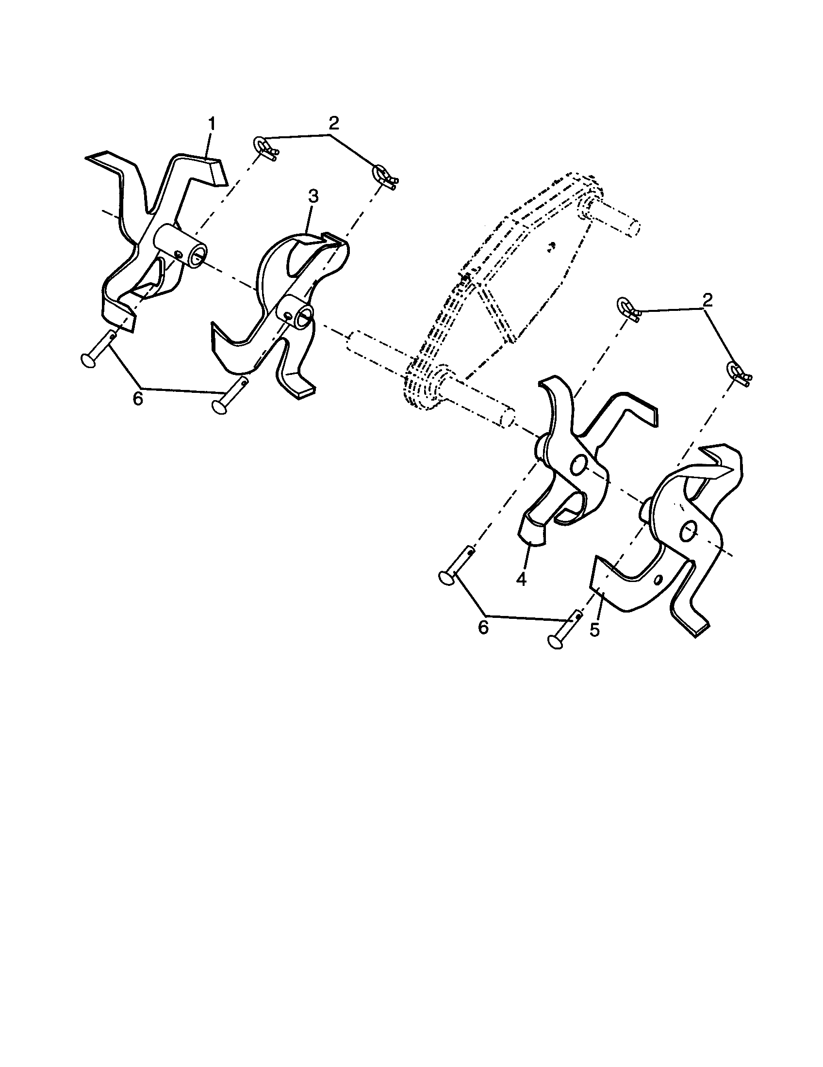 Craftsman 917297480 tine assembly diagram