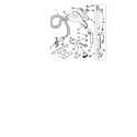 Kenmore 11623512302 hose and attachment diagram