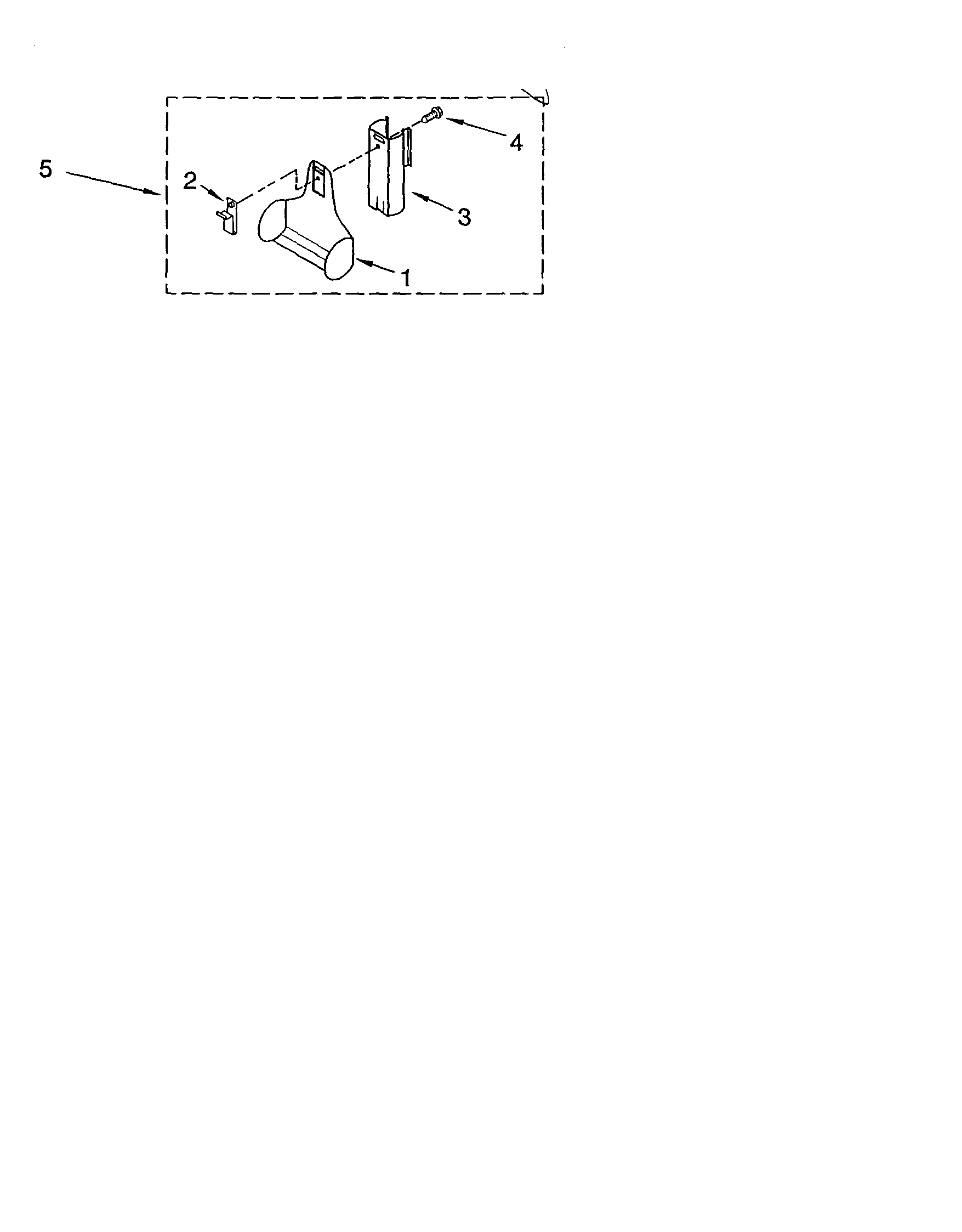 Kenmore 11623512302 tool caddy diagram