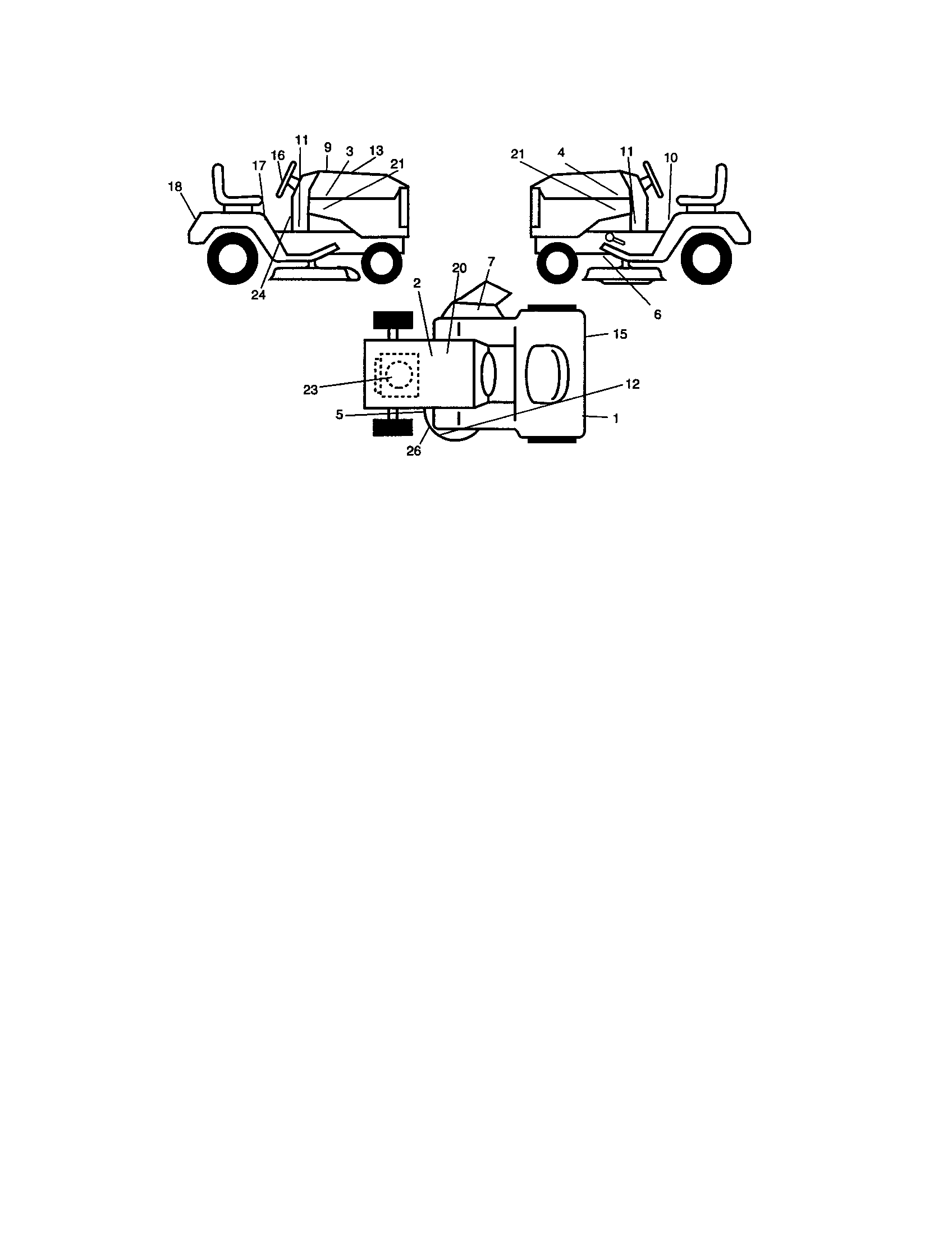 Craftsman 917273632 decals diagram