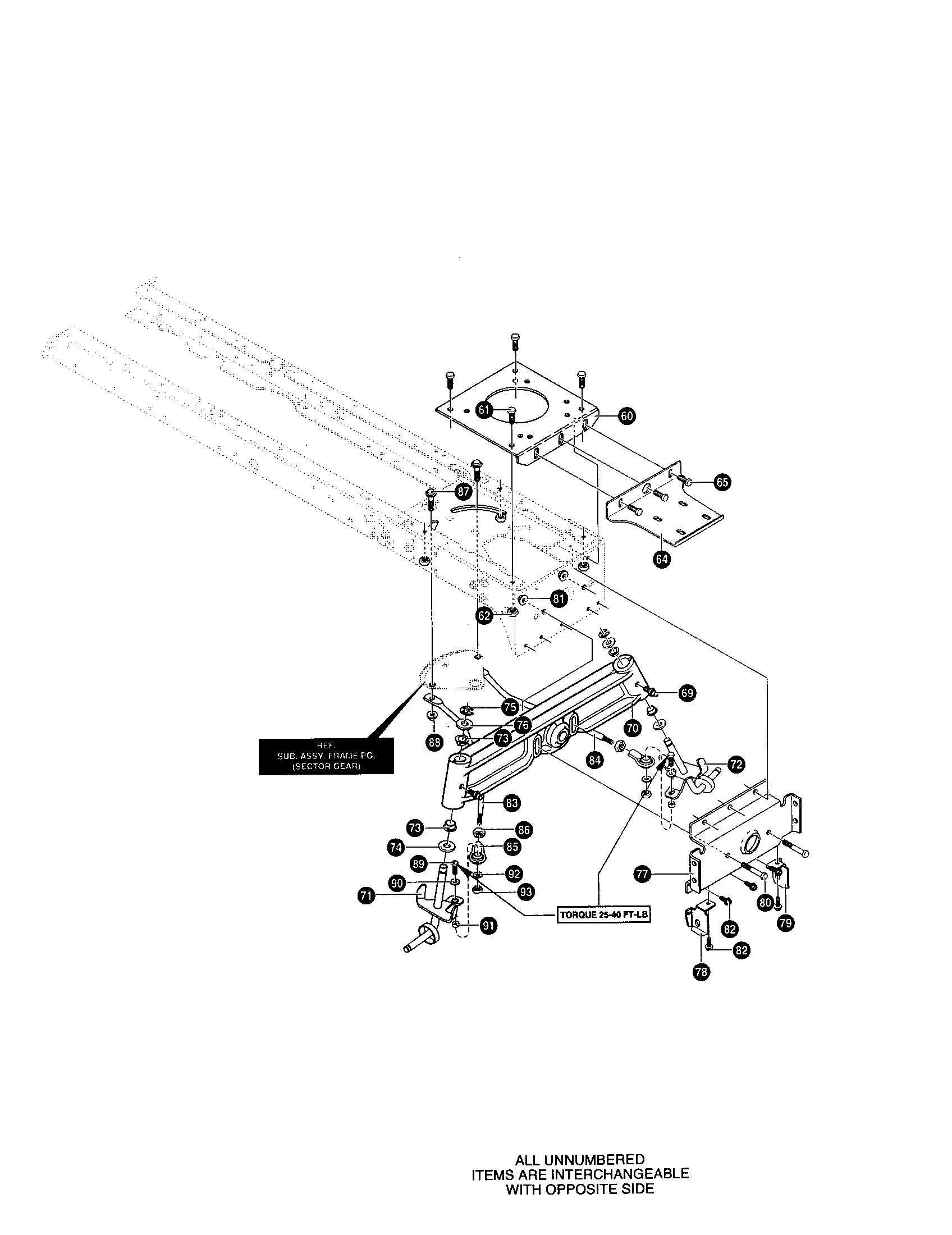 Yard King 50565X89 engine plate diagram