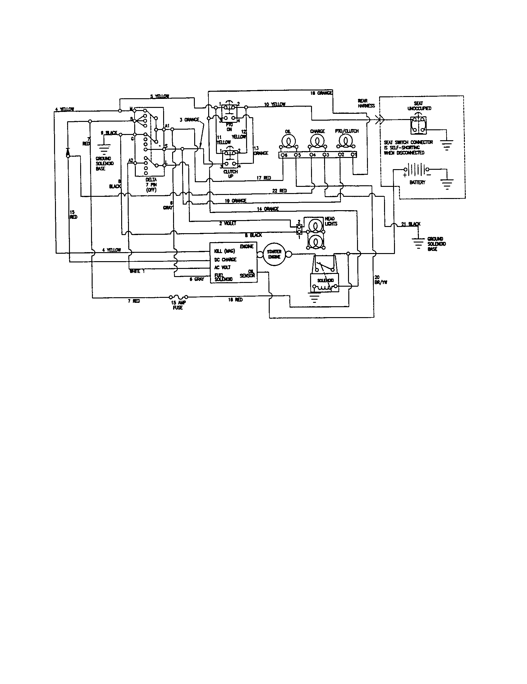Yard King 50565X89 schematic wiring diagram
