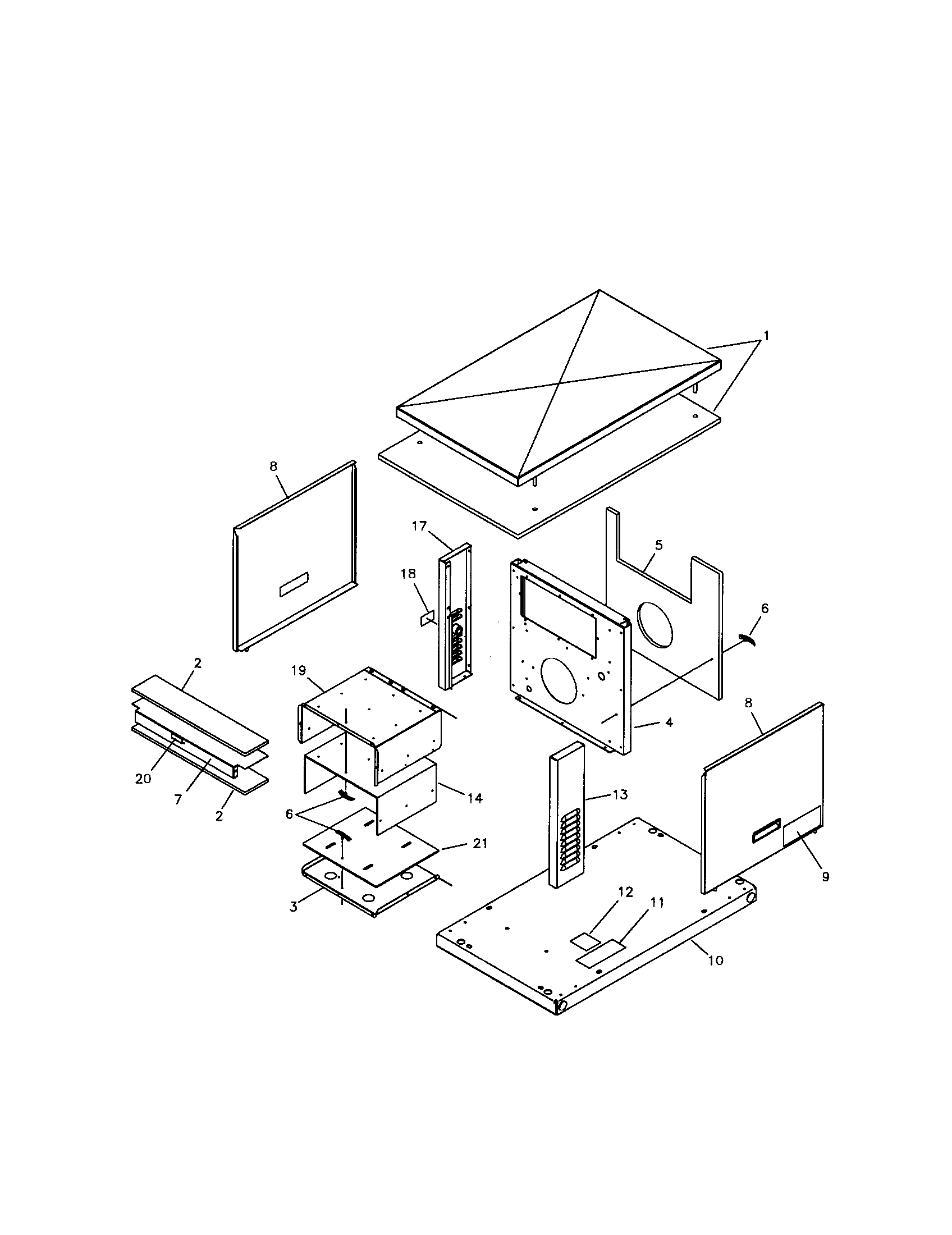 Briggs & Stratton 01938-0 insulation set diagram