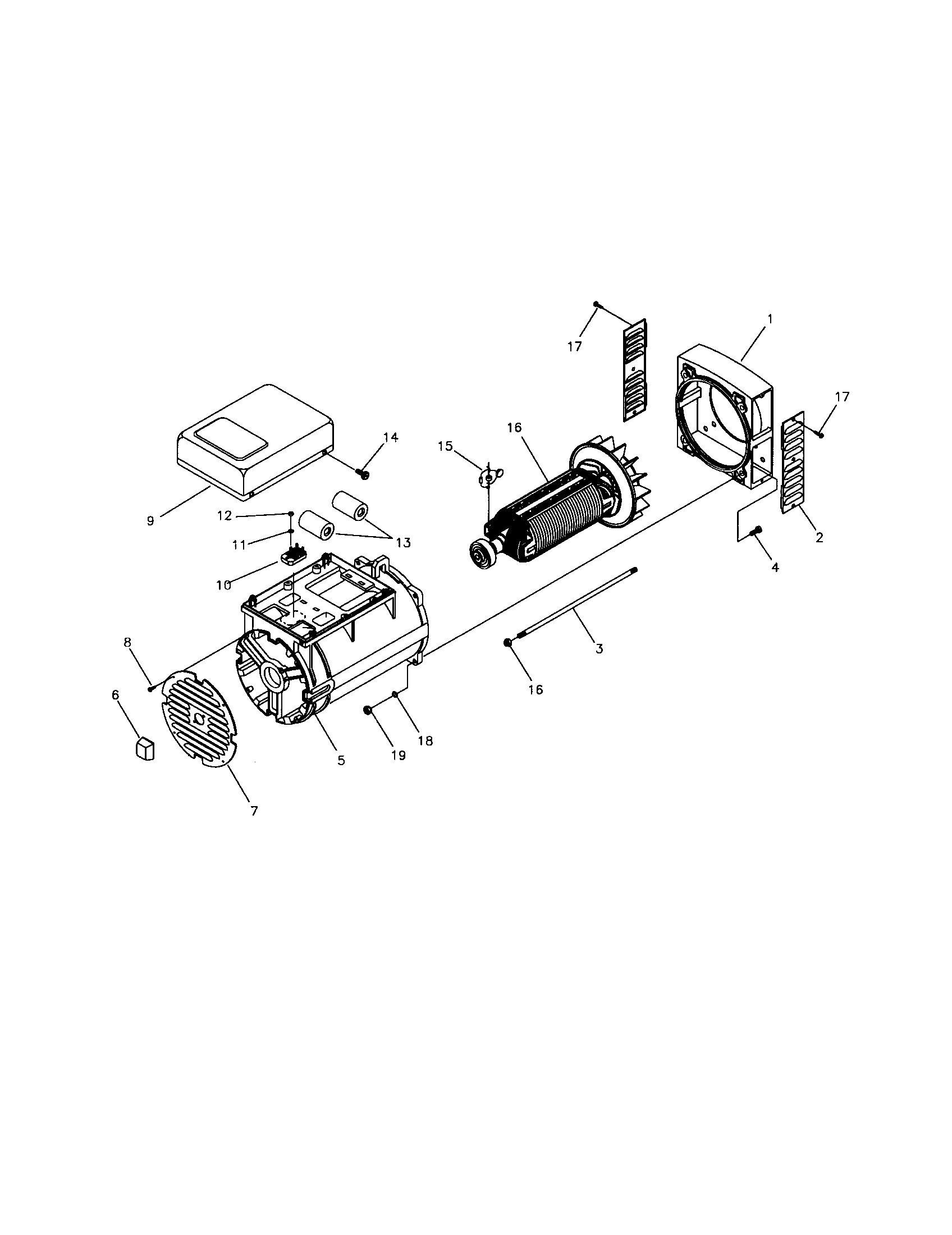 Briggs & Stratton 01938-0 alternator diagram