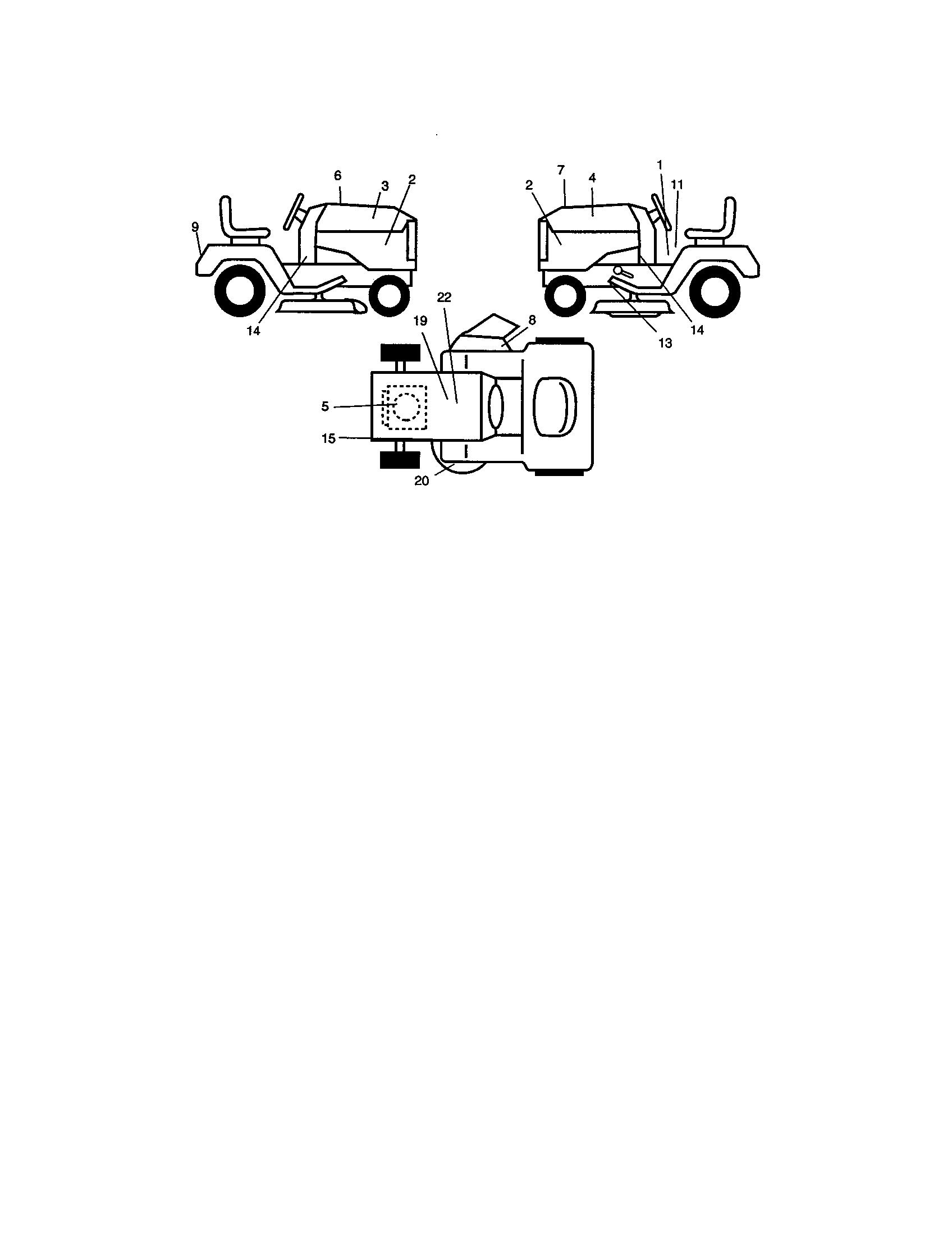 Craftsman 917273522 decals diagram
