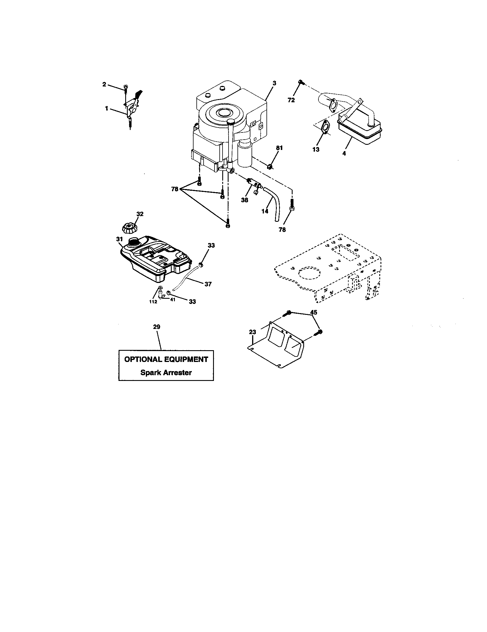 Craftsman 917273641 engine diagram