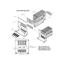 Carrier 58DLA15510020 hx and panel assembly diagram