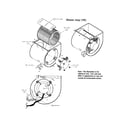 Carrier 58DLA11010016 blower assembly diagram