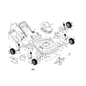 Craftsman 917387470 lawn mower diagram