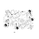 Craftsman 917388552 lawn mower diagram