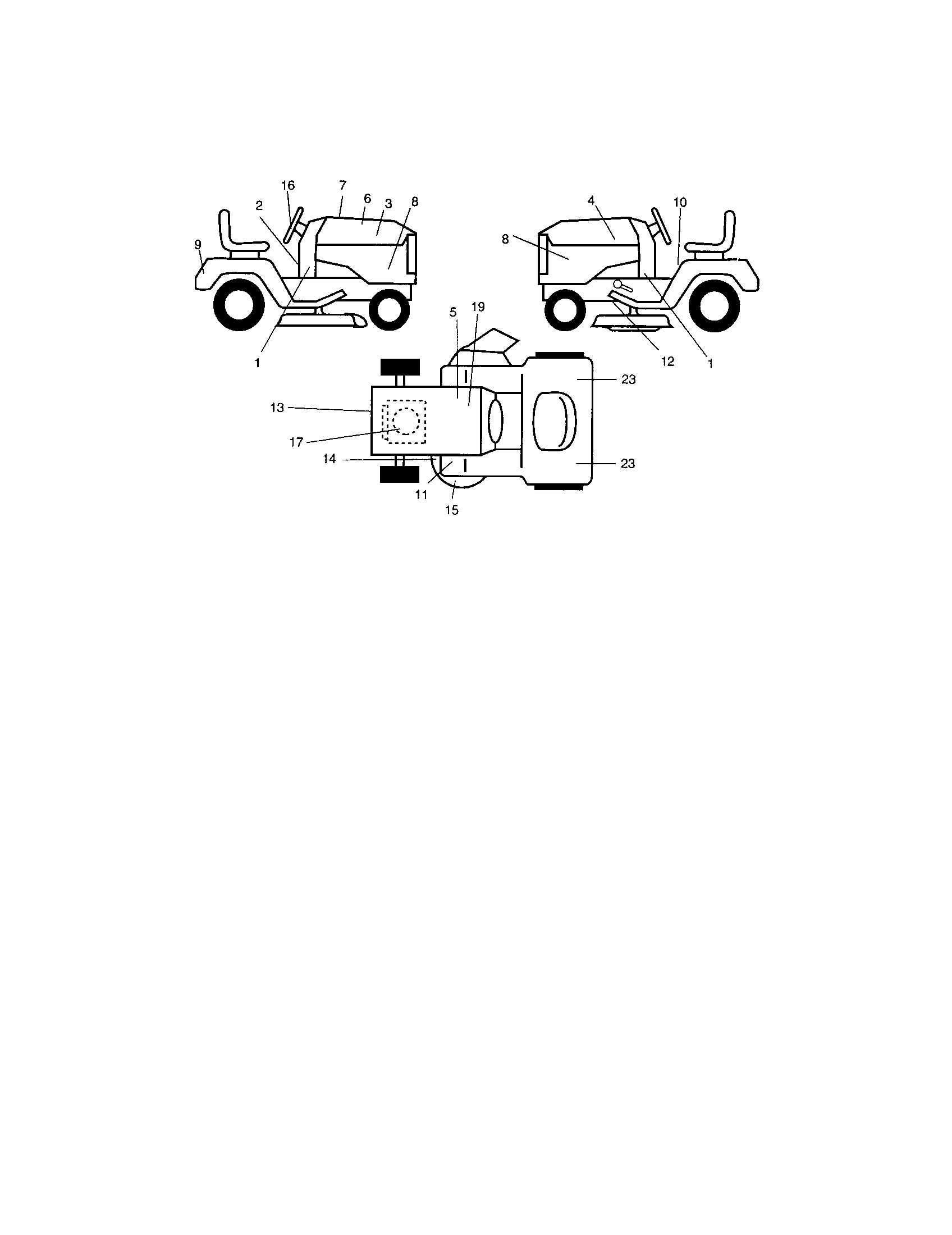 Craftsman 917276070 decals diagram