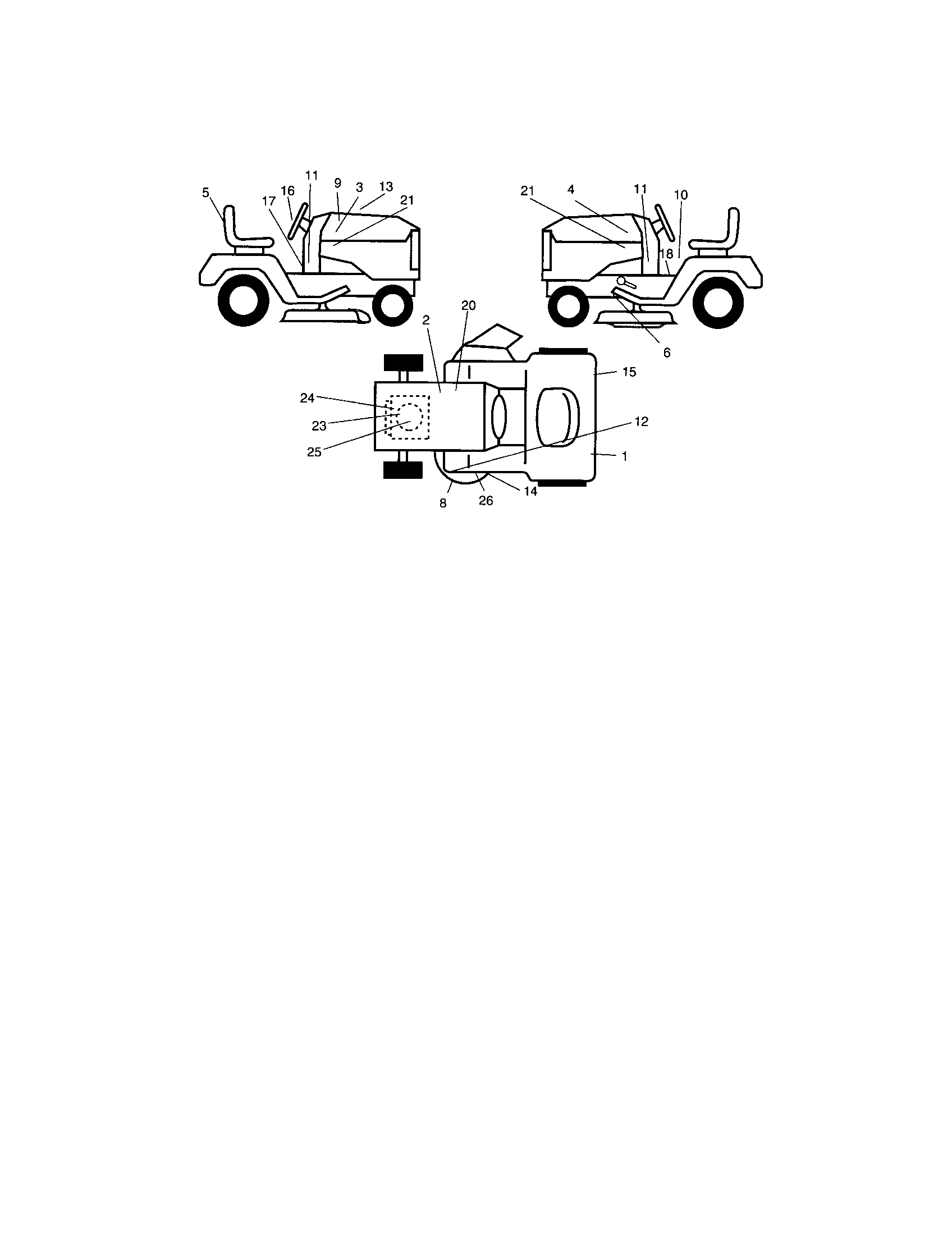 Craftsman 917273663 decals diagram