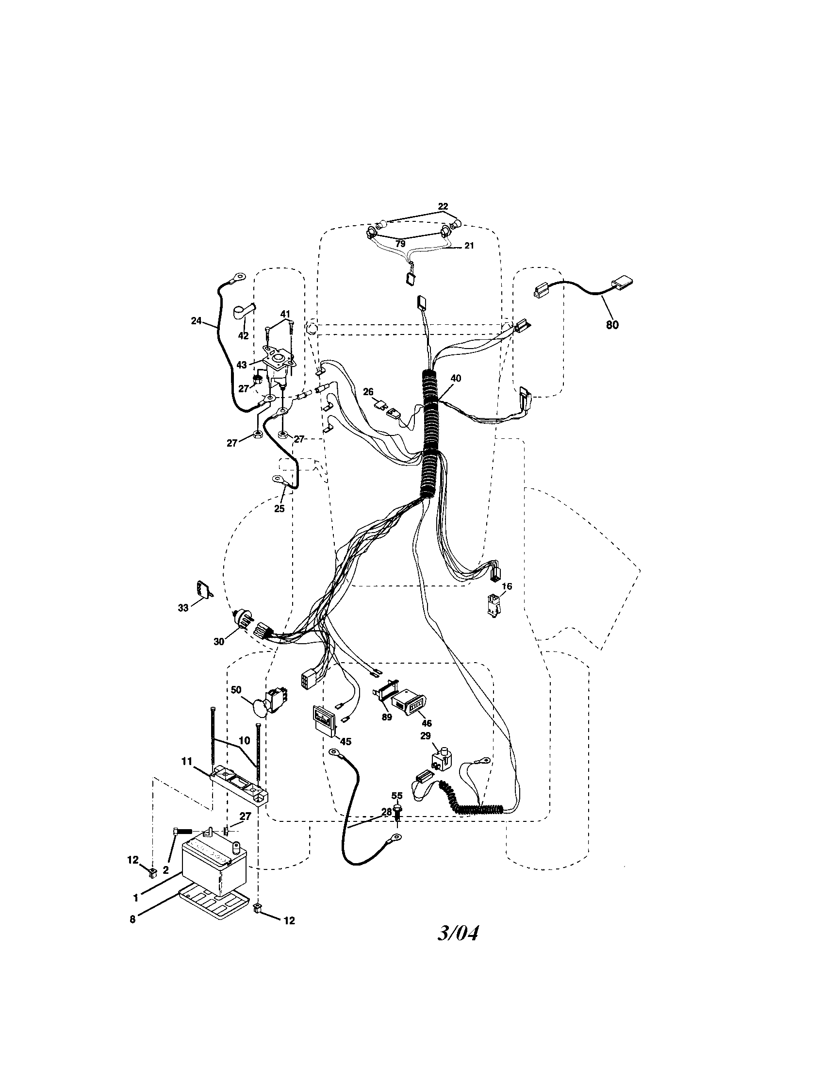 Craftsman 917273634 electrical diagram